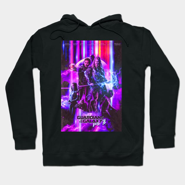 GOTG Vol 3 Hoodie by SecretGem